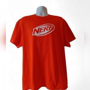 Nerf men's orange short-sleeve graphic t-shirt size XL